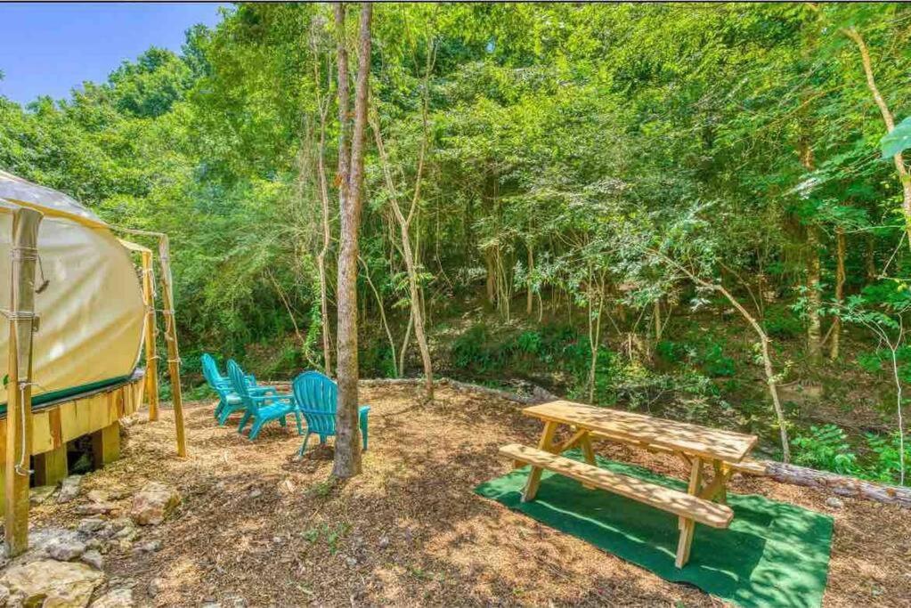 The Pisces-A Stargazing, Luxury Glamping Tent Rogersville Bagian luar foto